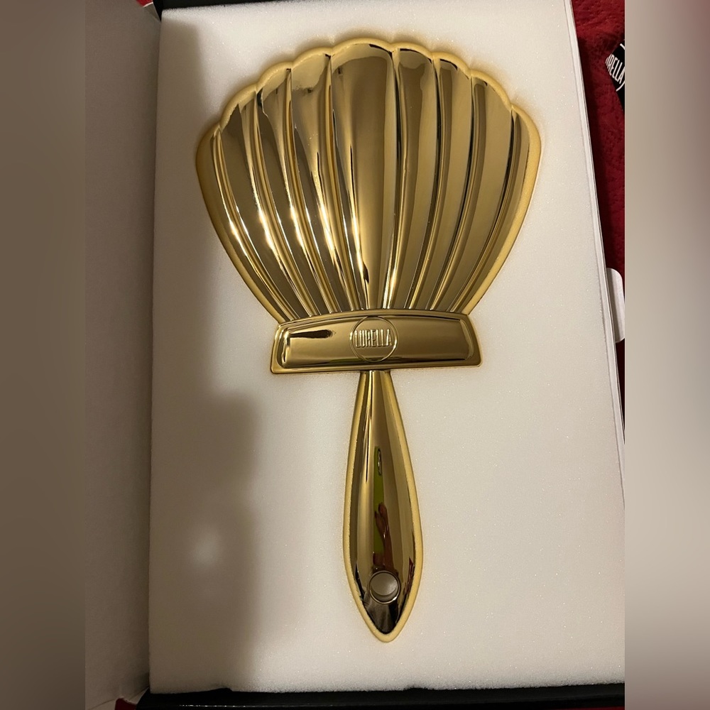 Gold Handheld Mirror